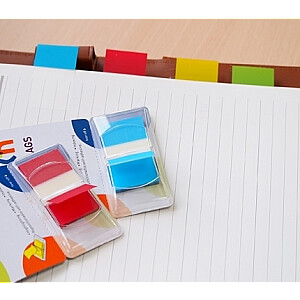 Индексы StickN с держателем, 45х25мм, 50 шт., красные