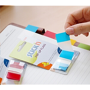 Индексы StickN с держателем, 45х25мм, 50 шт., красные