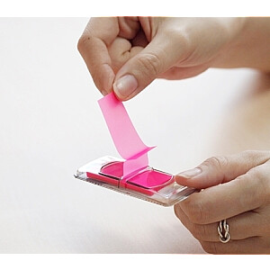 Индексы StickN с держателем, 45х25мм, 50 шт., красные