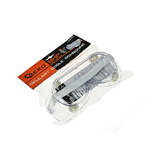 Защитные очки с резиновым шнуром 4 вентиляционных клапана CE