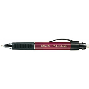 Карандаш механический Faber-Castell Grip Plus, 0,7мм, черный металлик