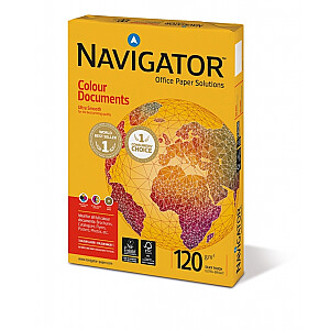 Papīrs Navigator Colour Documents A4, 120g/m², 250 lpp/iep