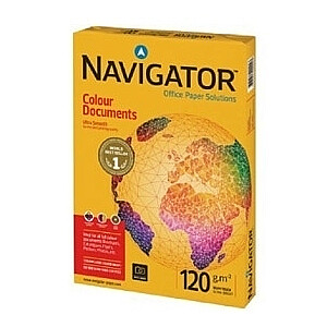 Papīrs Navigator Colour Documents A4, 120g/m², 250 lpp/iep