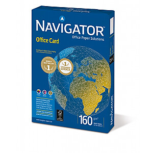 Карточка Papīrs Navigator Office A4, 160 г/м², 250 листов/и.п.