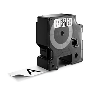 Marķēšanas lente DYMO 24mmx7m melna/balta