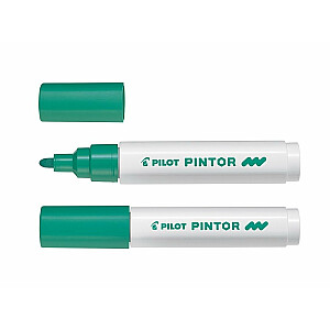 Marķieris Pilot Pintor, 1,4mm, konisks, zaļš