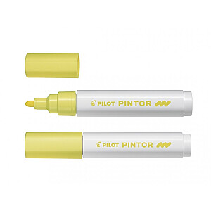 Маркер Pilot Pintor, 1,4 мм, конический, пастельно-желтый