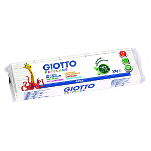 Plastilīns Fila Giotto Patplume 350g, balts