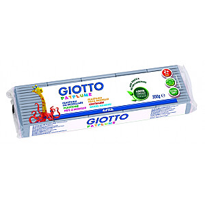 Plastilīns Fila Giotto Patplume 350g, pelēks