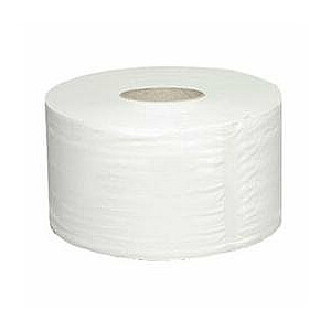 Туалетная бумага Tork 110253 Premium Soft Jumbo Mini T2, белая, 2 слоя, 170 м, 1214 листов, 1 рулон