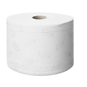 ***Туалетная бумага Tork 472242 Smart One T8, белая, 2 слоя, 1150 листов, 207 м, 1 рулон