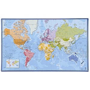 Чехол на стол Viquel, Карта мира, 59,5x36,5см