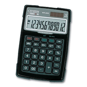 Калькулятор Citizen WR3000, водонепроницаемый