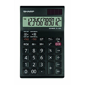 Калькулятор настольный Sharp SH-EL126RWH, белый