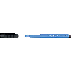 Фломастеры с кисточкой Faber-Castell Pitt Artist Pen, в упаковке 12шт, яркие цвета