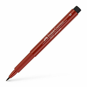 Flomasters ar otas uzgali Faber Castell Pitt Artist Pen, Indian red, sarkanbrūns 192