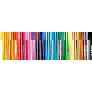 Фломастеры Faber-Castell, клипсы, в металлическом футляре, 40 цветов