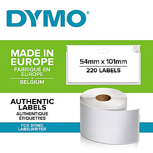Marķēšanas uzlīmes Dymo D2 99015, 70x54mm, 320gab/iep