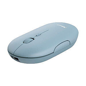 Bezvadu pele Trust USB uzlādējama caur USB, zila
