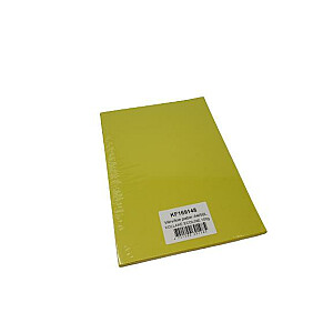 Бумага декоративная College Ecoline А4, 100г/м², 50 листов, желтая