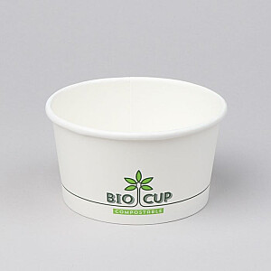 Konteineri papīra kompostējami Biocup 350 ml, 25 gab.