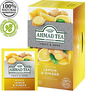 Чай травяной Ahmad Alu Лимон и имбирь, 20штх1,8гр