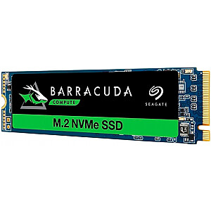 Seagate® BarraCuda™ PCIe, 500GB SSD, M.2 2280 PCIe 4.0 NVMe, Read/Write: 3,600 / 2,400 MB/s