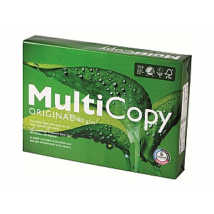 Papīrs MultiCopy A3, 80g/m², 500 lpp/iep, balts
