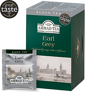 Melna tēja Ahmad Alu Earl Grey, 20gabx2gr