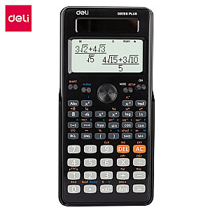 Научный калькулятор Deli D82ES plus, черный