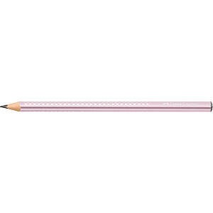 Карандаш Faber-Castell Jumbo Sparkle, корпус Розовый металлик