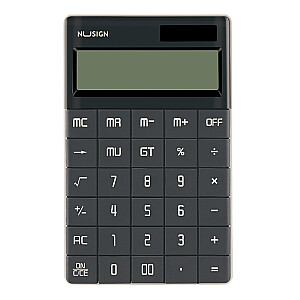 Калькулятор настольный Delhi NS041, черный