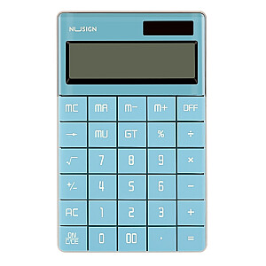 Калькулятор настольный Delhi NS041, синий