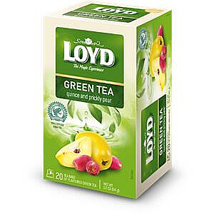 Чай зеленый Лойд с айвой и лопухом, 20штх1,7гр