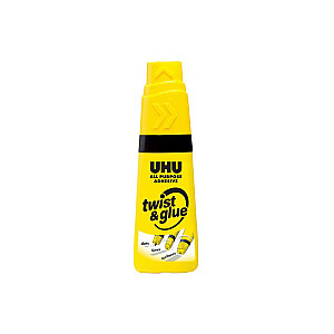 Universāla līme UHU twist&glue PVA, permanenta, 35ml