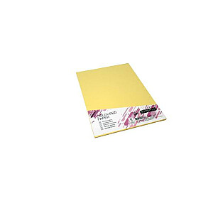 Krāsains kartons College A4, 160g/m², 20lapas, gold GO22