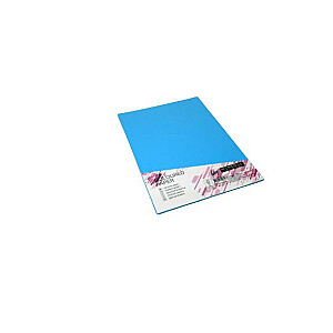 Krāsains kartons College A4, 20lapas, 160g/m²,  blue AB48