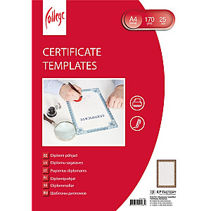 Diplomi College nr.1, A4, 170g/m2, 25gab/iep