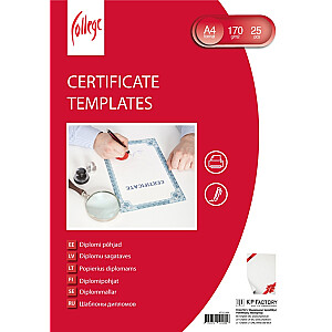 Diplomi College nr.2, A4, 170g/m2, 25gab/iep.