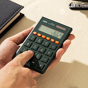Калькулятор карманный Delhi M130, 12 цифр, черный
