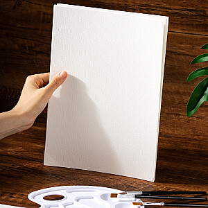 Akvareļu papīrs A4, 300g/m², 16lapas/iep, balts