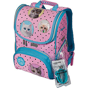 Рюкзак для начальной школы deVente Mini. Нужно больше кота 35x26x20см