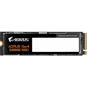 Твердотельный накопитель Dysk Gigabyte Aorus Gen4 5000E 500 ГБ M.2 2280 PCI-E x4 Gen4 NVMe (AG450E500G-G)