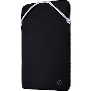 Двусторонний защитный чехол для ноутбука HP с диагональю 15,6 дюйма, серебристого цвета