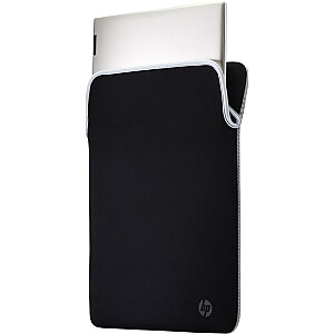 Двусторонний защитный чехол для ноутбука HP с диагональю 15,6 дюйма, серебристого цвета