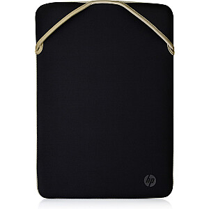 Двусторонний защитный чехол для ноутбука HP с диагональю 14,1 дюйма золотого цвета