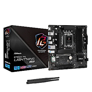 ASRock B760M PG Lightning WIFI Intel B760 LGA 1700 micro ATX