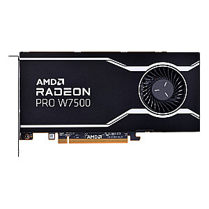 Видеокарта AMD Radeon Pro W7500 8 ГБ GDDR6, 4x DisplayPort 2.1, 70 Вт, PCI Gen4 x8
