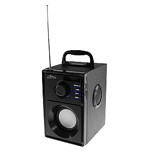 Media-Tech BOOMBOX BT 15 W stereo portatīvais skaļrunis, melns