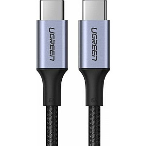 Ugreen USB-C kabelis USB-C 1,5 m pelēks (70428)